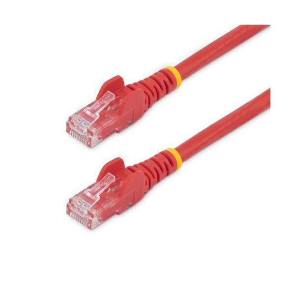 （まとめ） StarTech.com カテゴリ6 LANケーブル RJ45モールドコネクタ 5m レッド N6PATC5MRD 1本 〔×3セット〕の通販は 6,542円