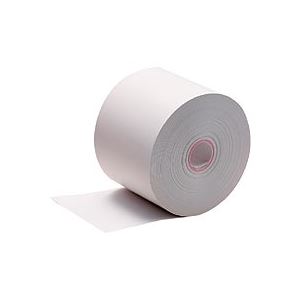 （まとめ）TANOSEE FSC認証感熱レジロール紙 58×80mm 巻長63m 中保存 コアレス 5巻入×10パック 【北海道・沖縄・離島配送不可】_1