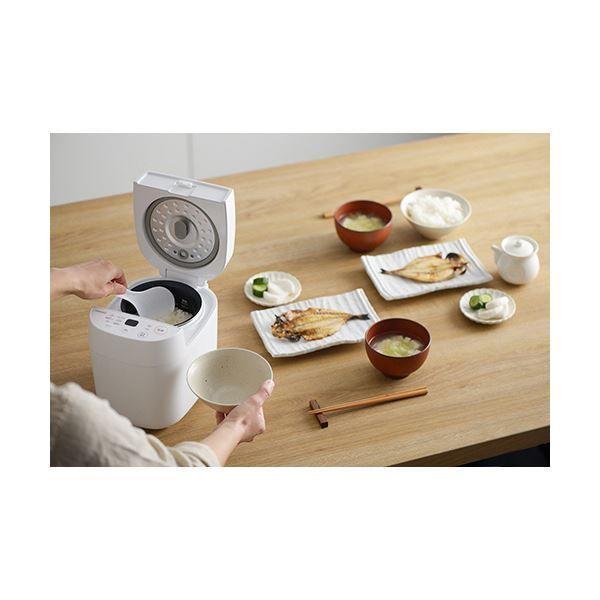ツインバードマイコン炊飯ジャー 白米1.5合炊き／糖質カット0.5合炊き ホワイト RM-4547W 1台 【北海道・沖縄・離島配送不可】_5