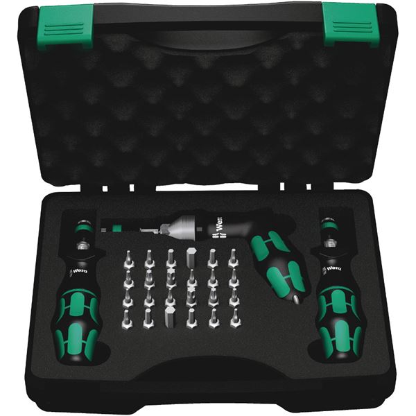 WERA ヴェラ トルクドライバーセット トルク調整範囲0.3-6.0N.m 074739 工具 ツール DIY 作業工具 道具 【北海道・沖縄・離島配送不可】