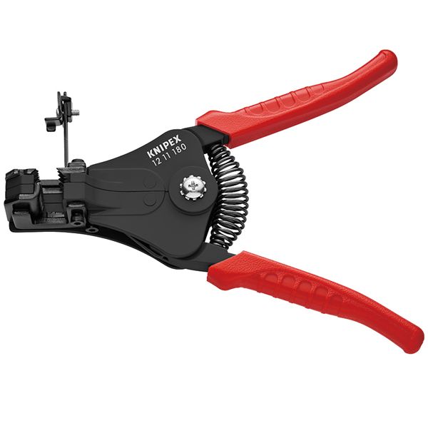KNIPEX クニペックス ワイヤーストリッパー プラスチックコーティング 全長180mm 1221-180 【北海道・沖縄・離島配送不可】