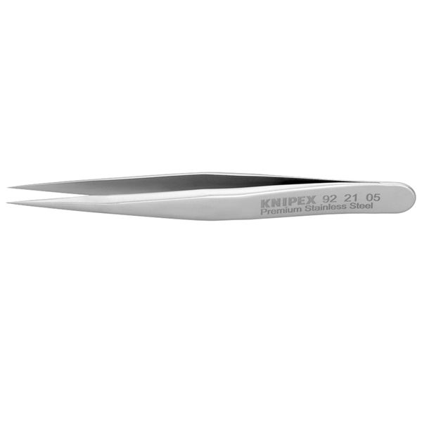 KNIPEX クニペックス ミニ精密ピンセット 全長×幅×高さ70×7×7.5mm 9221-05 【北海道・沖縄・離島配送不可】