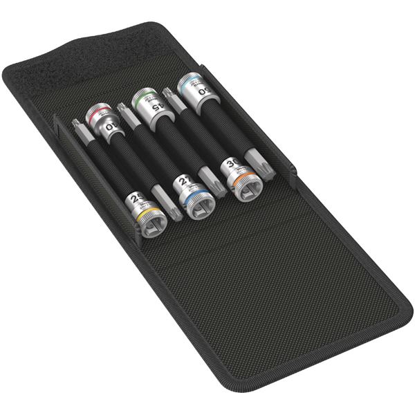 WERA ヴェラ 差込角3/8DR トルクス ビットソケット セット 6個入り 003185 工具 ツール DIY 作業工具 道具 【北海道・沖縄・離島配送不可】