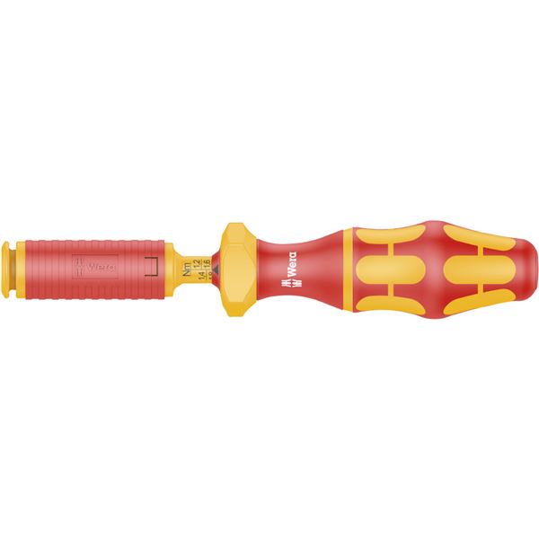 WERA ヴェラ アジャスタブル 絶縁 トルクドライバー トルク調整範囲1.7-3.5N.m 074757 工具 ツール DIY 作業工具 道具 【北海道・沖縄・離島配送不可】