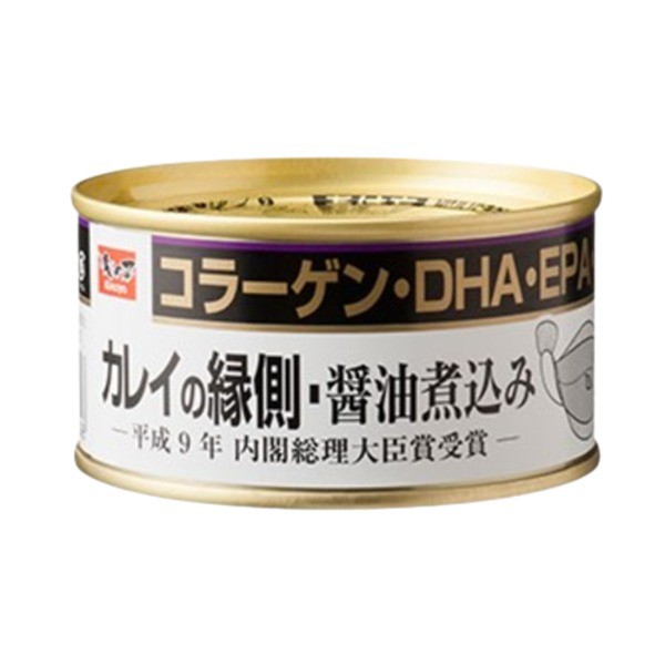 PAY　フジックス　カレイの縁側・醤油煮込み／缶詰セット　『木の屋石巻水産缶詰』の通販はau　マーケット　マーケット－通販サイト　〔6缶セット〕　PAY　賞味期限：常温3年間　au