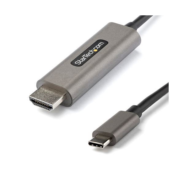 StarTech.com USB TypeC-HDMI 変換ケーブル 3m 4K／60Hz スペースグレー CDP2HDMM3MH1本