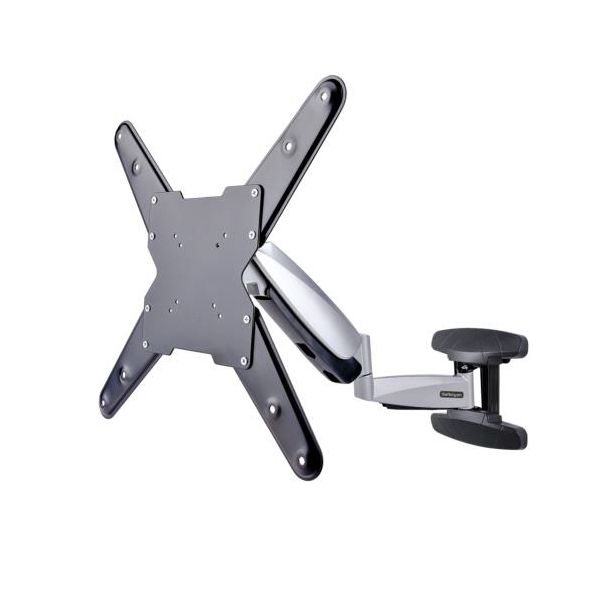 StarTech.com テレビ壁掛け金具 23-55型 VESA規格対応 ブラック ＆シルバーFHA-TV-WALL-MOUNT 1台 【北海道・沖縄・離島配送不可】