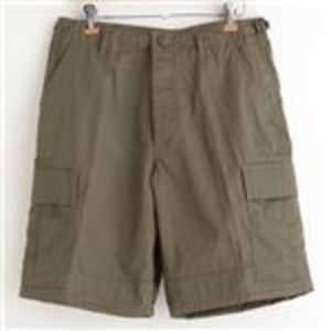 アメリカ軍 BDU カーゴショートパンツ/迷彩服パンツ〔XSサイズ〕 オリーブ〔レプリカ〕 【北海道・沖縄・離島配送不可】