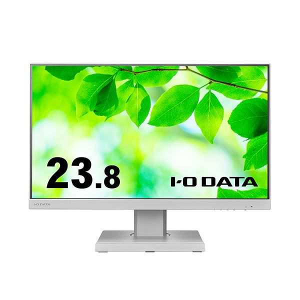 アイオーデータフリースタイルスタンド＆USB Type-C搭載23.8型液晶ディスプレイ ホワイト 5年保証 LCD-C241DW-F1台