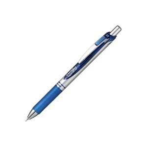 (業務用3セット) ぺんてる ボールペン エナージェル 〔0.5mm/青 10本入り〕 速乾 ノック式 ゲルインク BLN75Z-C ×3セット 【北海道・沖縄・離島配送不可】