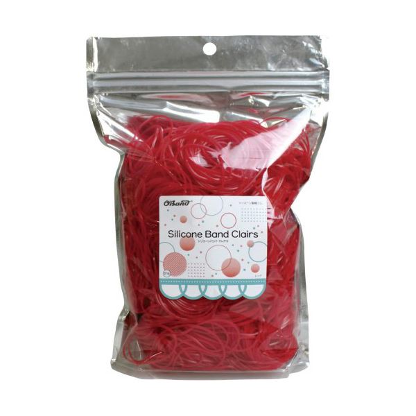 （まとめ）共和 オーバンド シリコーンバンドクレアス #16 内径38mm レッド 300g GGS-300-RD 1袋〔×5セット〕 【北海道・沖縄・離島配送不可】の通販は