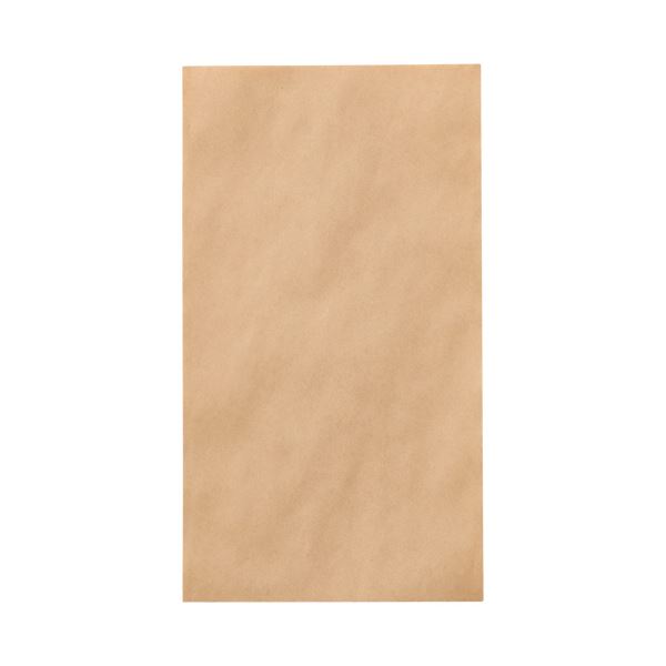 （まとめ）今村紙工 紙平袋ストレートタイプ(未晒クラフト) SS HBC-SS 1パック(200枚)〔×10セット〕 【北海道・沖縄・離島配送不可】