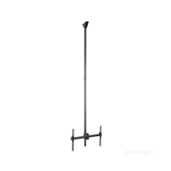 StarTech.com 薄型液晶テレビ天吊り金具 32-75型 VESA規格対応 ブラック FPCEILPTBLP 1台 【北海道・沖縄・離島配送不可】