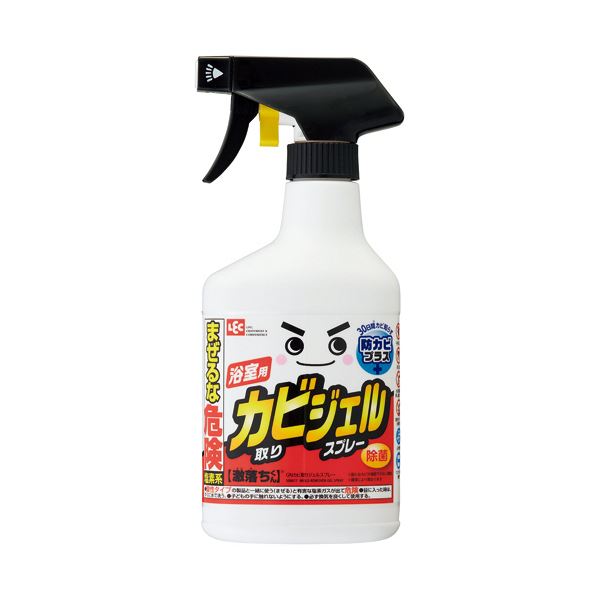 (まとめ）レック 激落ち カビ取りジェル スプレー400ml S00617 1本〔×10セット〕 【北海道・沖縄・離島配送不可】