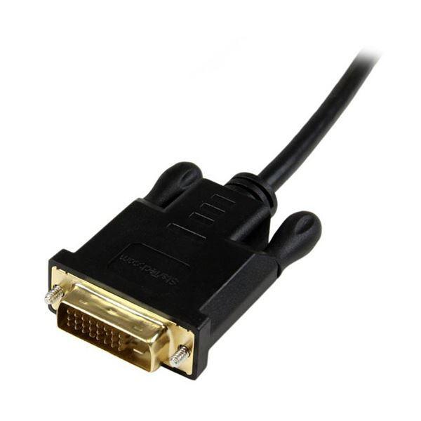 （まとめ） StarTech.com Mini DisplayPort-DVI変換アクティブアダプタケーブル ブラック 91cm オス／オス1920×1200 MDP2DVIMM3BS 1本 〔×3セット〕 【北海道・沖縄・離島配送不可】_1