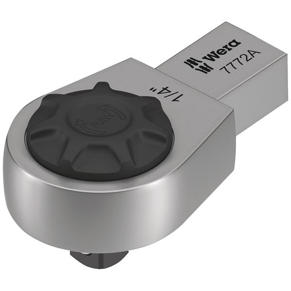 WERA ヴェラ 差込9X12mm ジョイント用 ラチェット スパナヘッド サイズ1/4"DR 078635 工具 ツール DIY 作業工具 道具 【北海道・沖縄・離島配送不可】