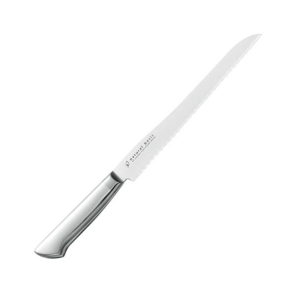 〔5本セット〕 ナチュラルベーシック オールステン パンスライサー 210mm サビに強くお手入れ簡単 一体型で衛生的 NBA-10X5 【北海道・沖縄・離島配送不可】