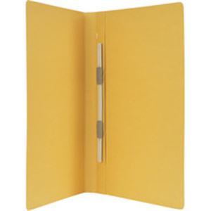 （まとめ）丈夫なフラットファイル バインダー 2穴 ＜HD＞ A4-S イエロー 10冊入 20パックの通販は