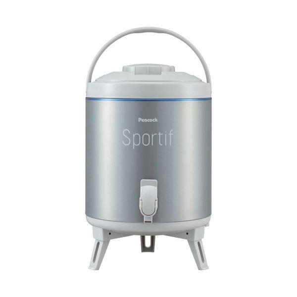 ピーコックキーパー（広口タイプ） 8.1L シルバー INC-80SL 1台 【北海道・沖縄・離島配送不可】