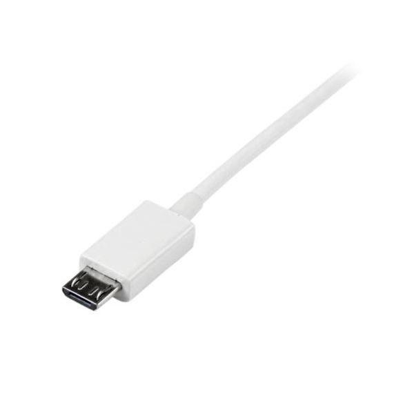 （まとめ）StarTech MicroUSB2.0 変換ケーブルアダプタ 1m USB A(オス)-USB Micro B(オス) ブラック UUSBHAUB1M1本〔×5セット〕 まとめ) StarTech MicroUSB2.0 変換ケーブルアダプタ 1m USB A(オス