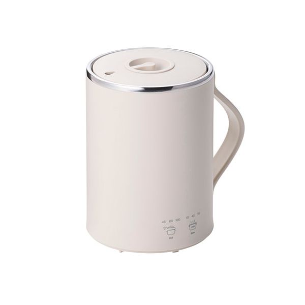 TESCOM マグカップ型電気なべ Cook Mug コンパクトサイズ 350ml 沸かす・煮る・保温する ベージュ TGM20A-C 【北海道・沖縄・離島配送不可】
