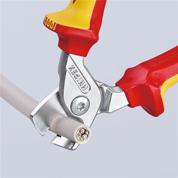 KNIPEX クニペックス 1000V絶縁ケーブルカッター ステップカット 全長160mm パック入 9516-160SB 【北海道・沖縄・離島配送不可】_2