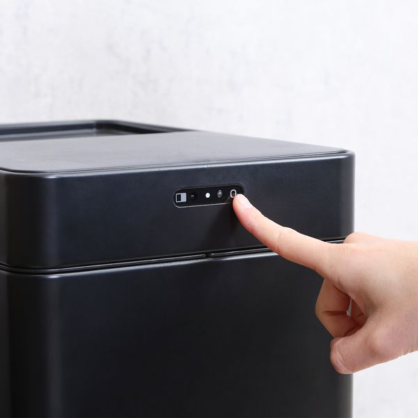 除菌消臭センサーダストボックス 45L BK ブラック 【北海道・沖縄・離島配送不可】_5