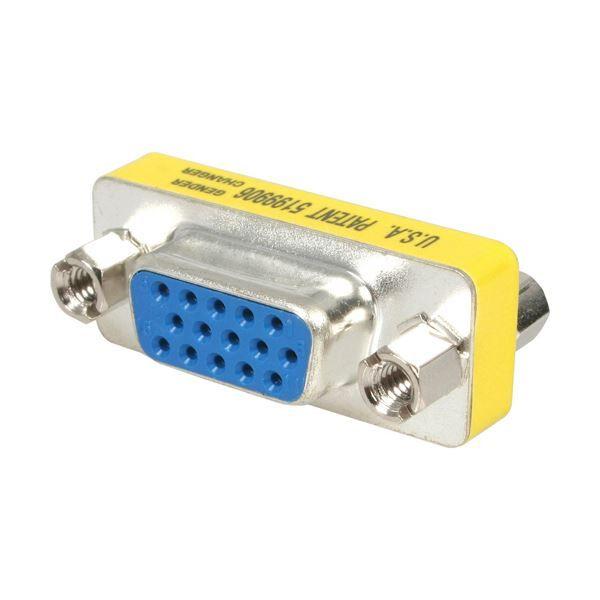 （まとめ） StarTech.com 小型VGA HD15 ジェンダーチェンジャー延長中継アダプタ GC15HSF 1個 〔×5セット〕 【北海道・沖縄・離島配送不可】 7,272円