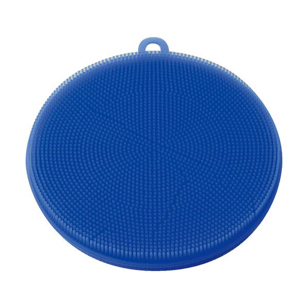 （まとめ） TRUSCO シリコンたわし 青130×120×15mm SLT-B 1個 〔×10セット〕 【北海道・沖縄・離島配送不可】