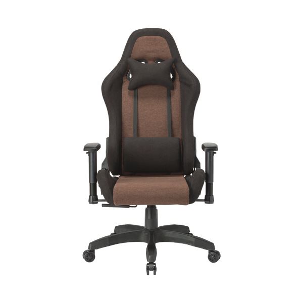 (まとめ）中央可鍛工業 VERSTECK（ヴァーステック）チェア 肘付 ブラウン AGC-320F（BR） 1脚〔×2セット〕 【北海道・沖縄・離島配送不可】_1