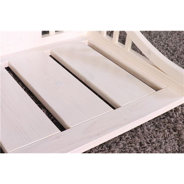 ペットベッド M 約幅67.5cm ホワイト 木製 ペット用品 ペットグッズ 犬用品 猫用品 組立品 【北海道・沖縄・離島配送不可】_4