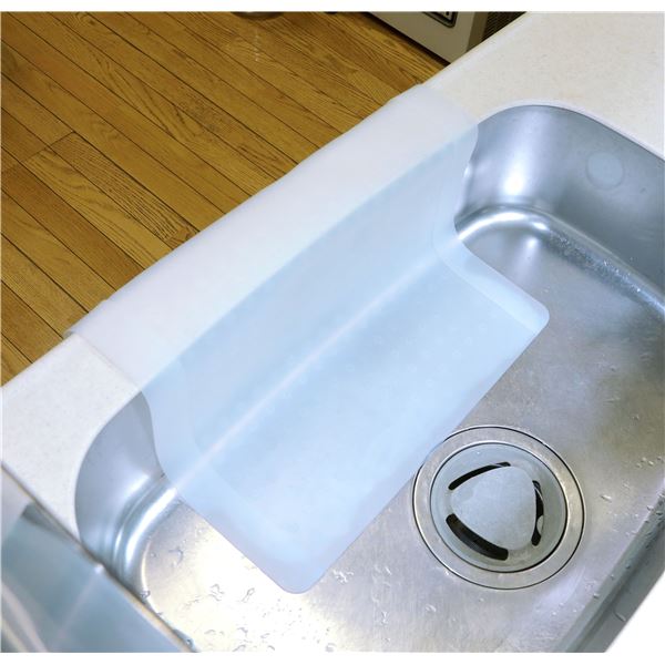 キッチンカウンター 保護マット 超特大 約80×60cm 半透明 食洗機可 耐熱温度180℃ シリコーンゴム 食品衛生法適合品 キッチン 【北海道・沖縄・離島配送不可】_2