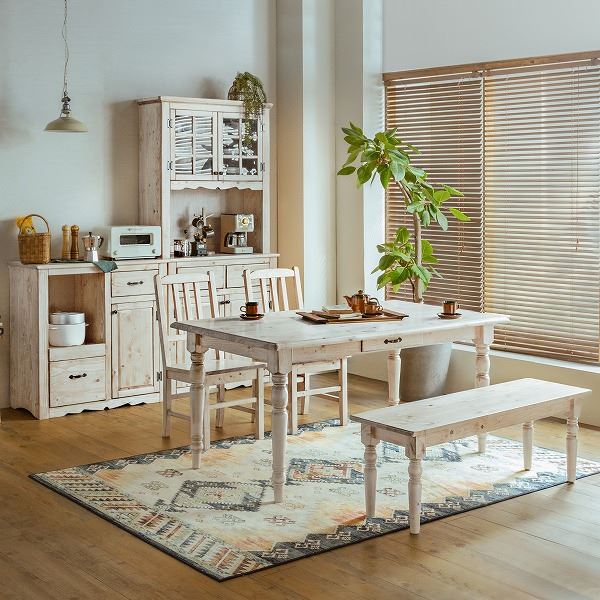 【上台】ホワイト カップボード カップボード キッチンボード ホワイト 幅90cm | ダイニング