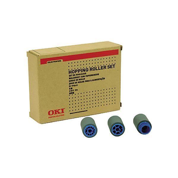 (まとめ) 〔純正品〕OKI RS-C3RT 給紙 ローラーセット（トレイ1・ゾウセ） 〔×3セット〕 【北海道・沖縄・離島配送不可】