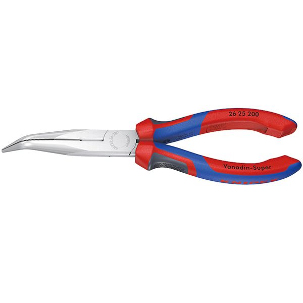 KNIPEX クニペックス 40゜先曲ラジオペンチ コンフォート 全長200mm 2625-200 工具 ツール DIY 作業工具 【北海道・沖縄・離島配送不可】