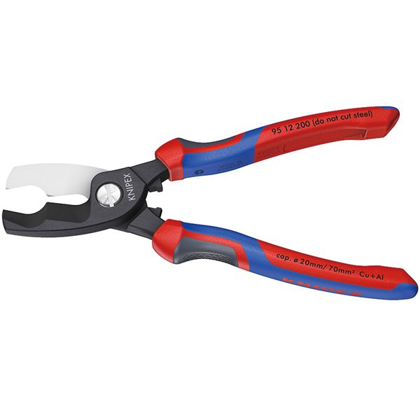 KNIPEX クニペックス ケーブルカッター コンフォート 全長200mm パック入 9512-200SB 【北海道・沖縄・離島配送不可】_2