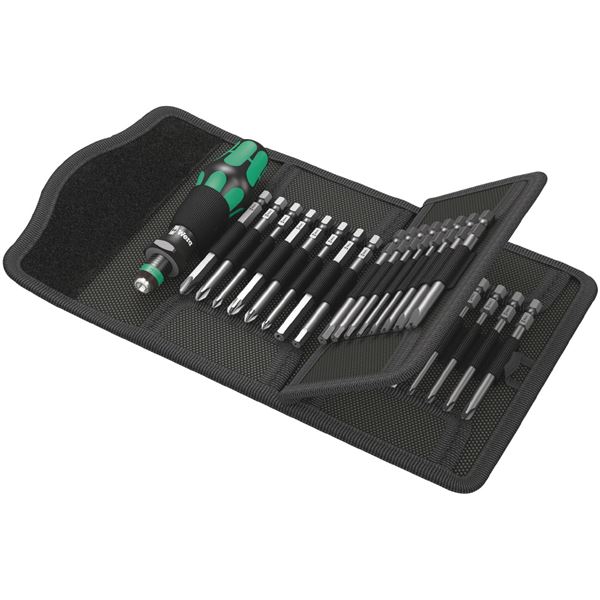 WERA ヴェラ 33点組 差込6.35mm ビットホルダー付き Kraftformドライバービットセット 059297 工具 ツール DIY 作業工具 道具 【北海道・沖縄・離島配送不可】