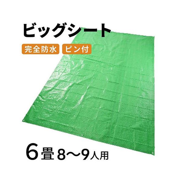 〔5セット〕 アサヒ興洋 ビックシート 6畳 MMT49502X5 【北海道・沖縄・離島配送不可】_1