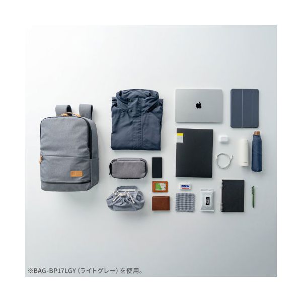 サンワサプライ カジュアルPCバックパック ダークグレー BAG-BP17DGY 【北海道・沖縄・離島配送不可】_3