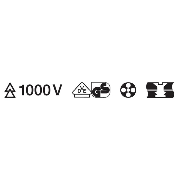 KNIPEX クニペックス 1000V絶縁ケーブルカッター 全長230mm パック入 9506-230SB 【北海道・沖縄・離島配送不可】_1