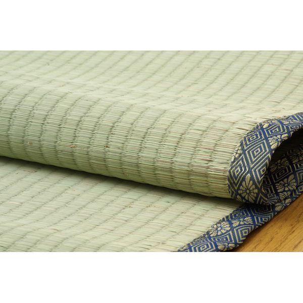純国産/日本製 糸引織 い草上敷 『湯沢』 本間6畳（約286×382cm） 【北海道・沖縄・離島配送不可】_2