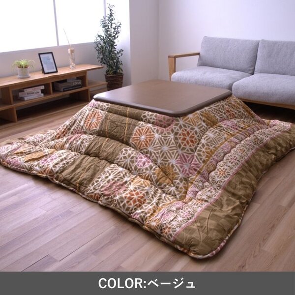 こたつ布団 厚掛 凛 NV ネイビー 約205×245cm 【北海道・沖縄・離島配送不可】_3
