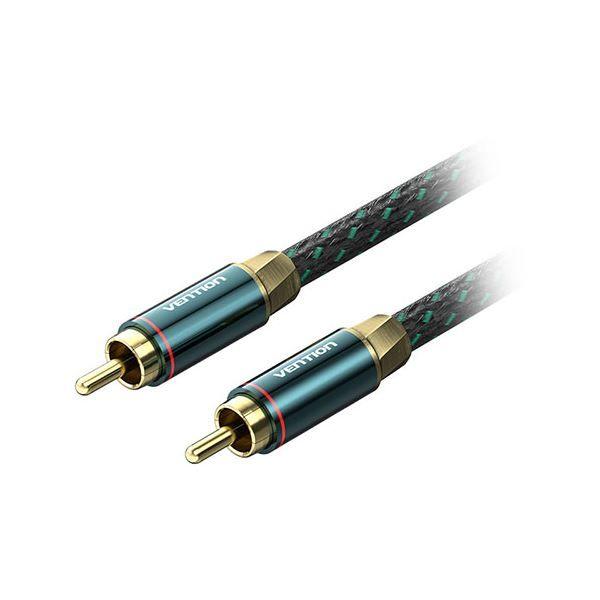 VENTION RCA Male to Male 同軸デジタルケーブル Green 5m グリーン BC-0903 【北海道・沖縄・離島配送不可】