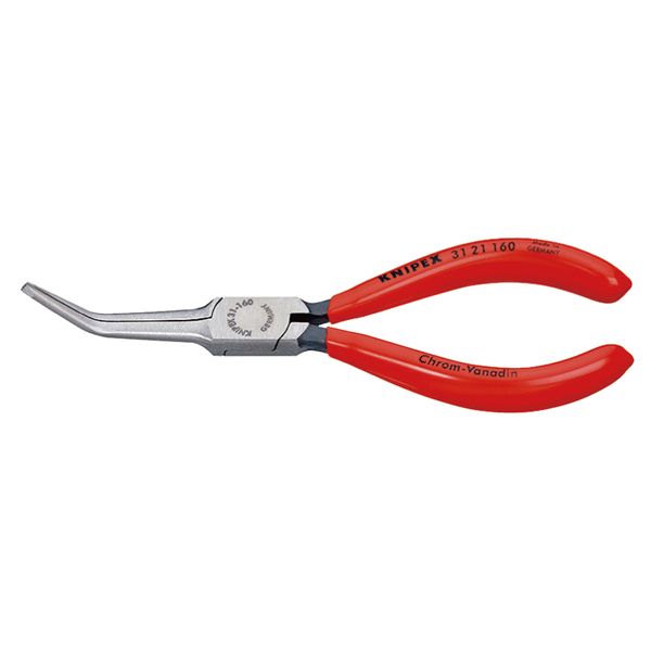 KNIPEX クニペックス 45゜先曲ニードルノーズプライヤー プラスチックコーティング 全長160mm 3121-160 工具 ツール DIY 作業工具 【北海道・沖縄・離島配送不可】 7,021円