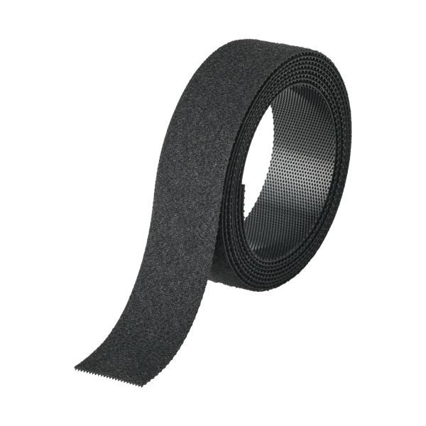 (まとめ）アイネット 薄型結束面ファスナー20mm×1.5m 黒 IH-105-49 1巻 〔×15セット〕 【北海道・沖縄・離島配送不可】