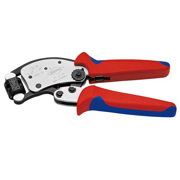 KNIPEX クニペックス フェルール用圧着プライヤー ツイスター T コンフォート サイズ200×80×26mm 9753-19 工具 ツール DIY 【北海道・沖縄・離島配送不可】