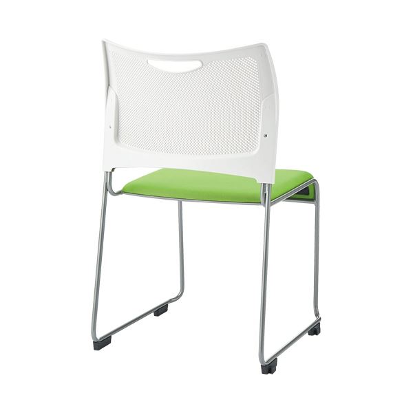 アイリスチトセ スタッキングチェア ホワイト/グリーン MCX-02DM-F 1脚 ヨドバシ.com - アイリスチトセ スタッキングチェア ライタス グリーン