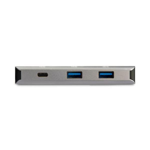 StarTech.com 3ポートUSB-Cハブ ブラック＆スペースグレー HB31C2A1CGB 1個 【北海道・沖縄・離島配送不可】_1