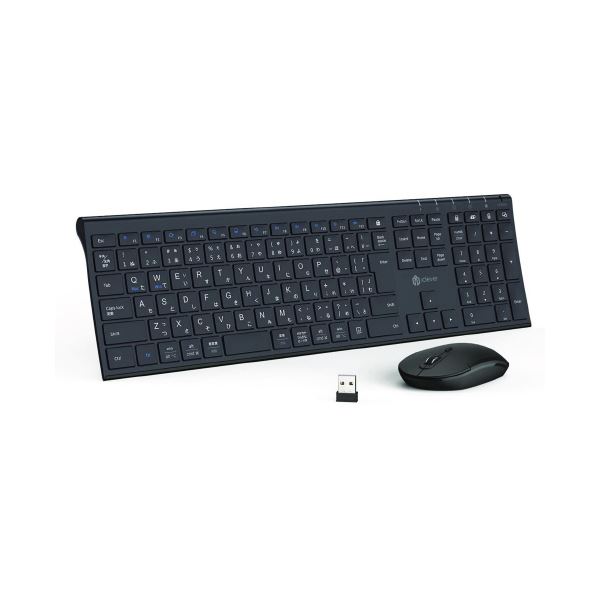 iClever 無線フルキーボード＆マウスIC-BK23Combo-BK 【北海道・沖縄・離島配送不可】