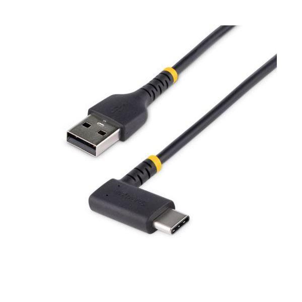 （まとめ）StarTech.com USB-5VDC電源供給ケーブル 1m DCプラグ（外形5.5mm/内径2.5mm） ブラック USB2TYPEN1M 1本 〔×10セット〕 まとめ） USB-5VDC電源供給ケーブル 1m DCプラグ（外形5.5